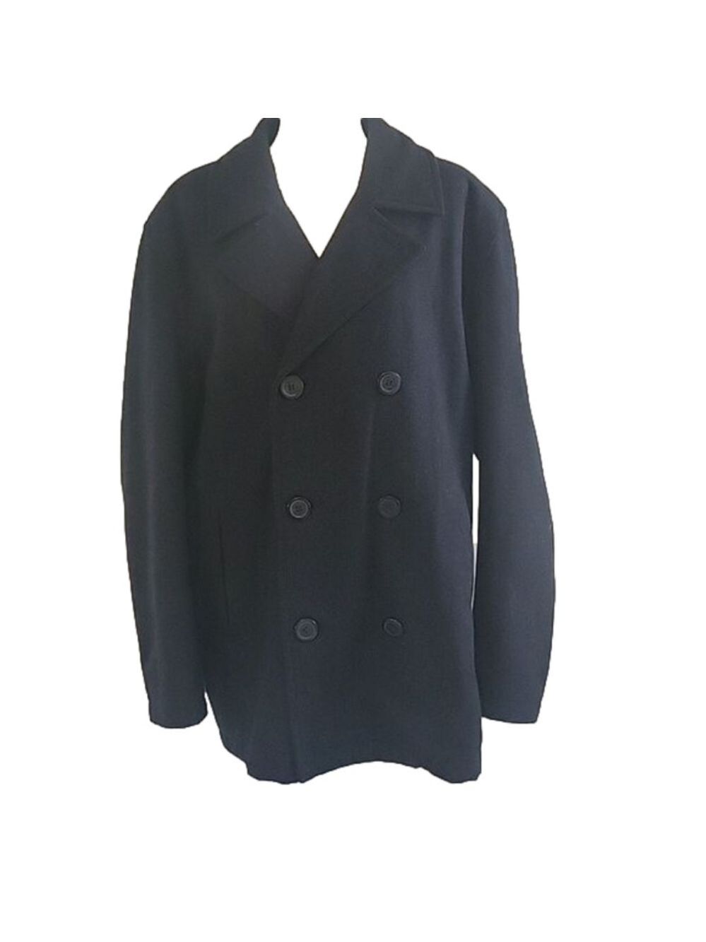 Marc New York Andrew Marc wool blend men’s coat XL lined black. 90% Off